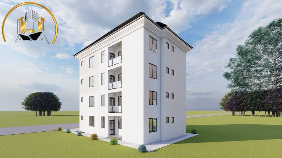 G+3 ,2 units at each level consisting of * A studio and a 2 bedroom apartment