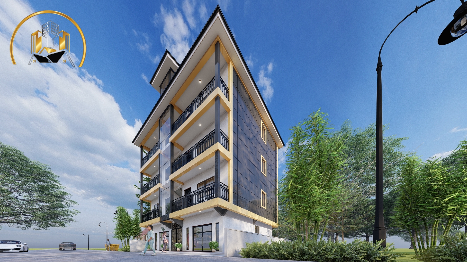 Guest house 3 units of 2 bedrooms 4 studio units